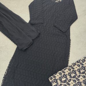 CHIKANKARI-BLACK(XXL)